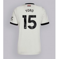 Camisa de Futebol Manchester United Leny Yoro #15 Equipamento Alternativo 2024-25 Manga Curta